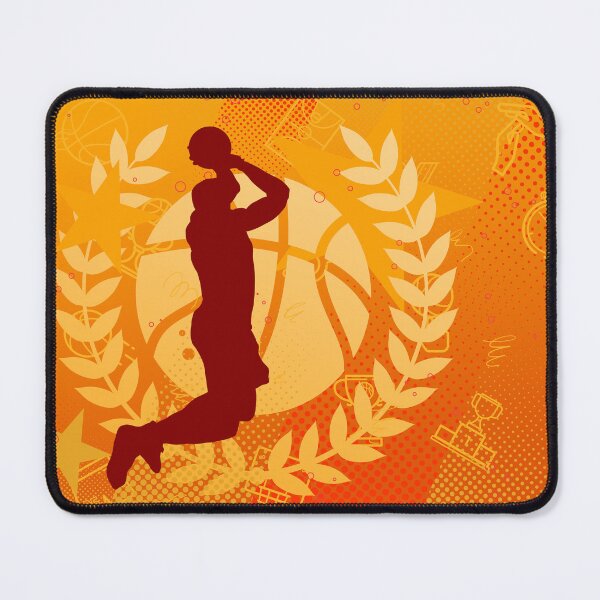 Item preview, Basketball Player Silhouette Slam Dunk designed and sold by chaaval.