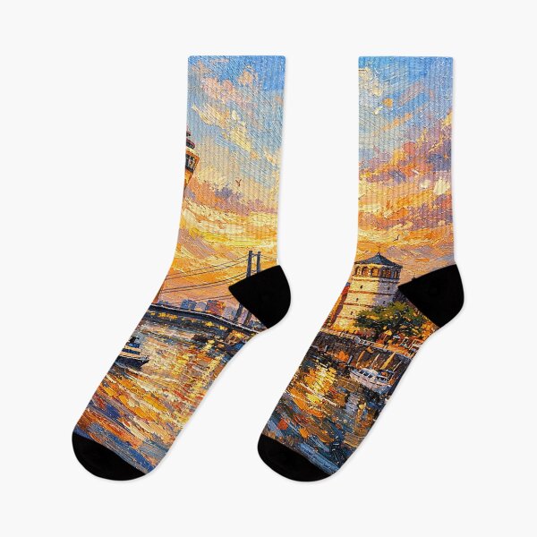 Item preview, A painting of Dusseldorf, Germany – A Beautiful place in Europe. designed and sold by GalleryKauffeld.
