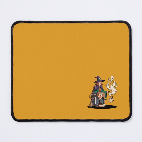 Item preview, Cute Spooky Witch Brewing Ghost Espresso Art designed and sold by Rare By Hero.