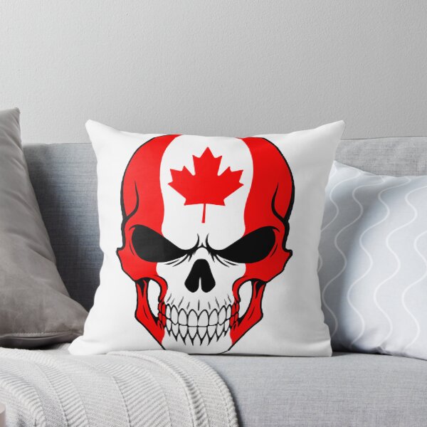 Item preview, Canada Skull Flag ⭐⭐⭐⭐⭐ designed and sold by Beautyinme.