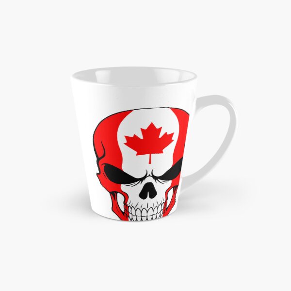 Item preview, Canada Skull Flag ⭐⭐⭐⭐⭐ designed and sold by Beautyinme.