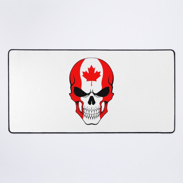 Item preview, Canada Skull Flag ⭐⭐⭐⭐⭐ designed and sold by Beautyinme.