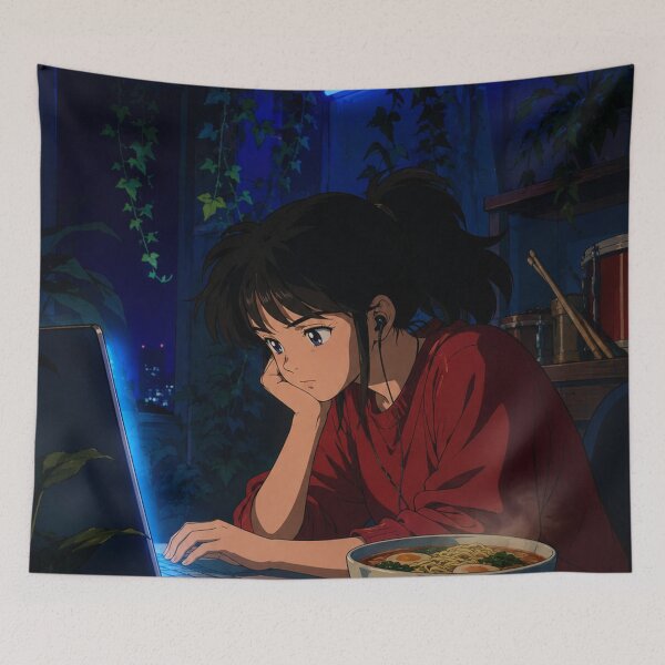 Item preview, Lofi Hip Hop: Midnight Studio designed and sold by bapupa.