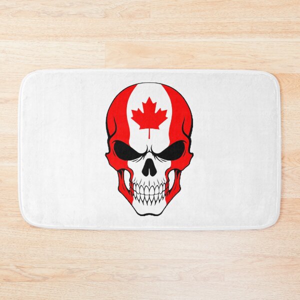 Item preview, Canada Skull Flag ⭐⭐⭐⭐⭐ designed and sold by Beautyinme.
