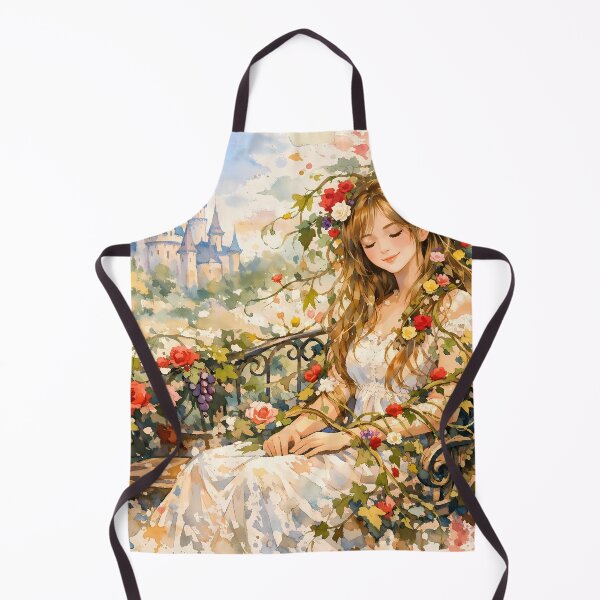 Item preview, Dreamy Garden Castle Scene designed and sold by cuprum.