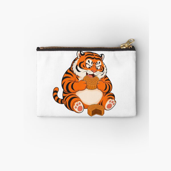 Item preview, Chubby Tiger Biting Mid Autumn Mooncake designed and sold by aigcx.