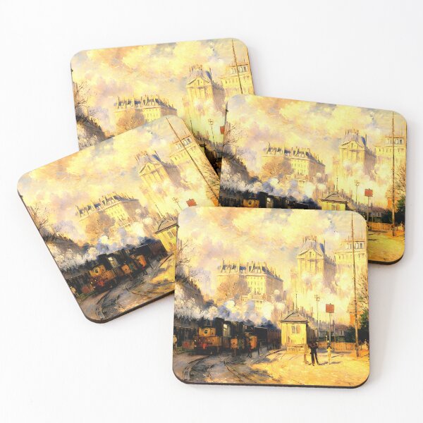 Item preview, Saint-Lazare Station, Sunlight Effect 2 designed and sold by artdesignsnow.