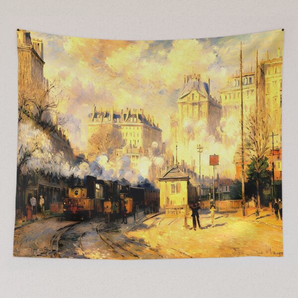 Item preview, Saint-Lazare Station, Sunlight Effect 2 designed and sold by artdesignsnow.
