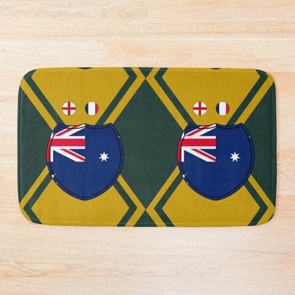 Item preview, Australia Wallabies 2x World Champions - Final vs England & France Crest designed and sold by p-Phictures4.