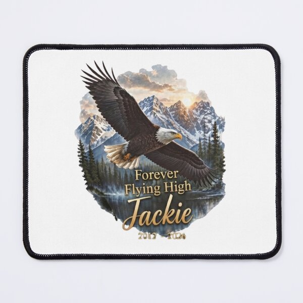 Item preview, Jackie Bald Eagle Memorial, Forever Flying High 2012-2026 designed and sold by tariancoveghh.