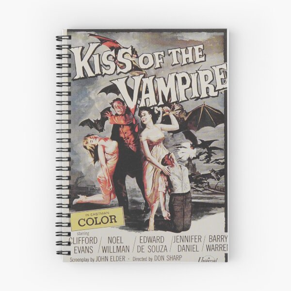 Item preview, Kiss of the Vampire vintage movie poster T-Shirt | classic horror tee designed and sold by colliophoto.