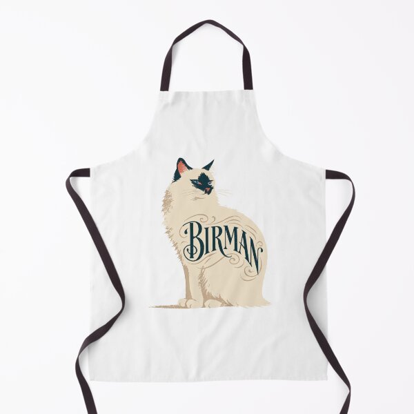 Item preview, Birman Cat Word Art | Typography Cat Silhouette Design designed and sold by AyfuDesigns.