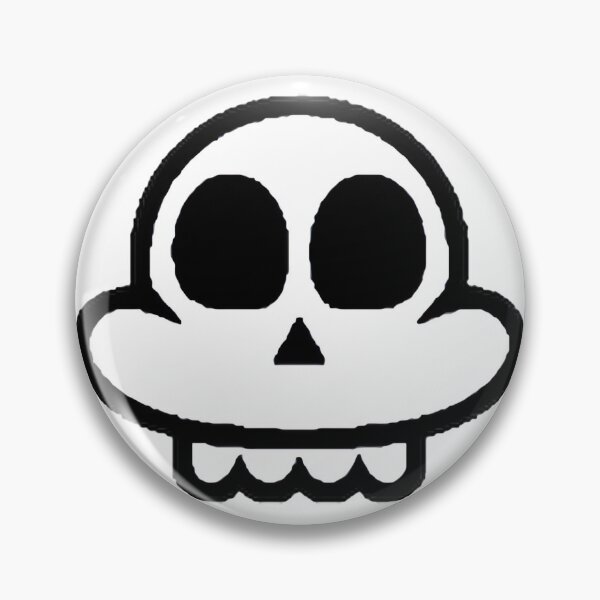 Item preview, Cartoon Kawaii White Minimalist Skull Funny LIMITED EDITION designed and sold by D-media.