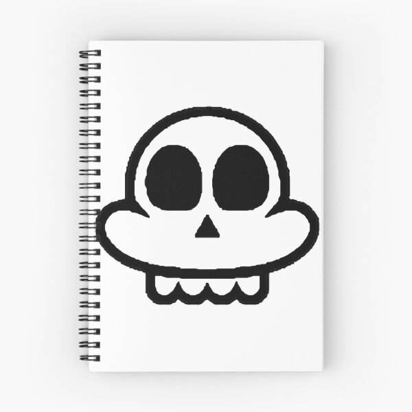 Item preview, Cartoon Kawaii White Minimalist Skull Funny LIMITED EDITION designed and sold by D-media.