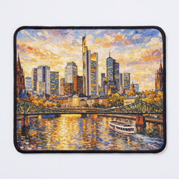 Item preview, A painting of Frankfurt, Germany – A Beautiful place in Europe. designed and sold by GalleryKauffeld.