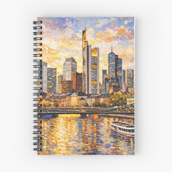 Item preview, A painting of Frankfurt, Germany – A Beautiful place in Europe. designed and sold by GalleryKauffeld.