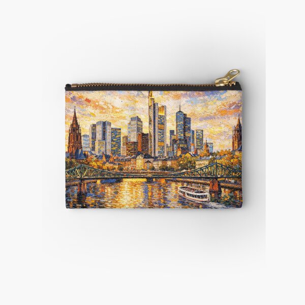 Item preview, A painting of Frankfurt, Germany – A Beautiful place in Europe. designed and sold by GalleryKauffeld.