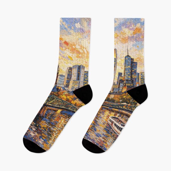 Item preview, A painting of Frankfurt, Germany – A Beautiful place in Europe. designed and sold by GalleryKauffeld.