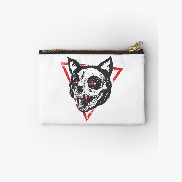Item preview, Edgy Cat Skull Illustration – Gothic Animal Art Print ⭐⭐⭐⭐⭐ designed and sold by D-media.