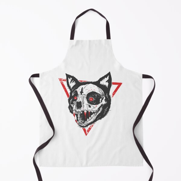 Item preview, Edgy Cat Skull Illustration – Gothic Animal Art Print ⭐⭐⭐⭐⭐ designed and sold by D-media.
