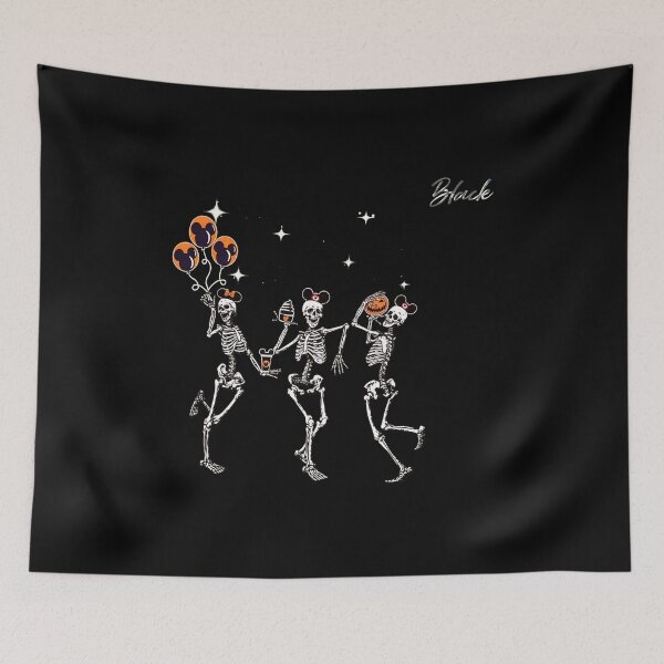 Item preview, Dancing Skeletons Halloween Balloon Party designed and sold by StephenCo88591.