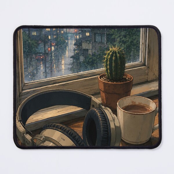 Item preview, Lofi Hip Hop: Rhythm and Rain designed and sold by bapupa.