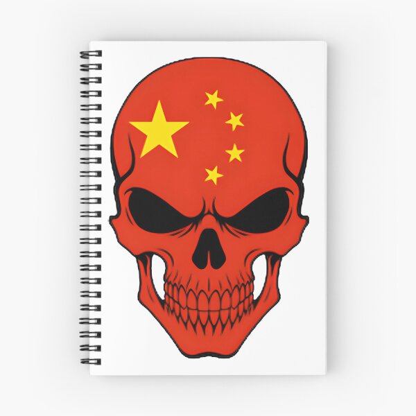 Item preview, China Skull Flag PERFECT GIFT FOR YOU AND FRIENDS designed and sold by D-media.