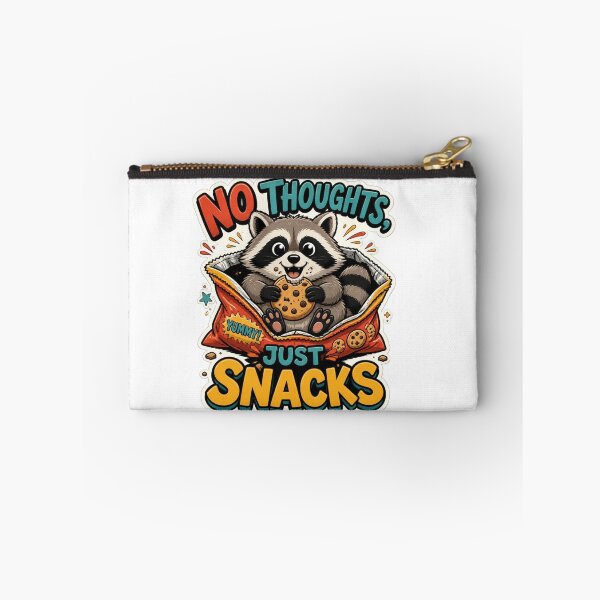 Item preview, no thoughts just snacks  designed and sold by alzahra.