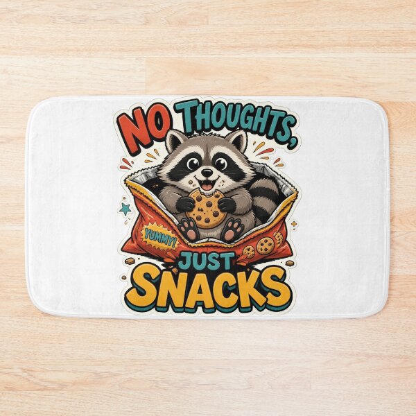 Item preview, no thoughts just snacks  designed and sold by alzahra.