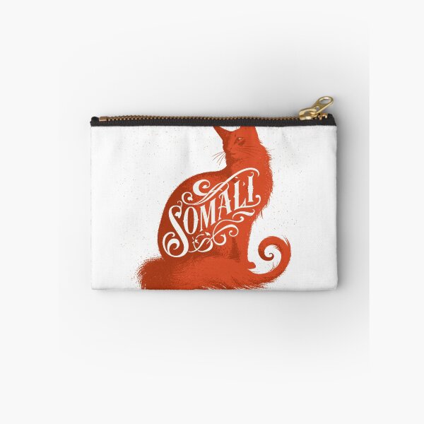 Item preview, Somali Cat Word Art | Typography Cat Silhouette Design designed and sold by AyfuDesigns.