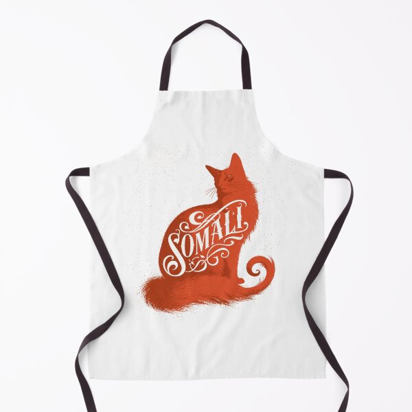 Item preview, Somali Cat Word Art | Typography Cat Silhouette Design designed and sold by AyfuDesigns.