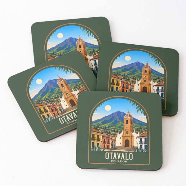 Artikelvorschau, Otavalo Vintage Reiseillustration entworfen und verkauft von HomeLivingCo.