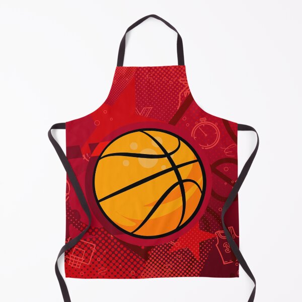 Aperçu de l'œuvre Motif grunge dynamique de basketball rouge créée et vendue par chaaval.