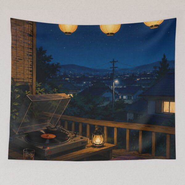 Item preview, Lofi Hip Hop: Vinyl Terrace designed and sold by bapupa.