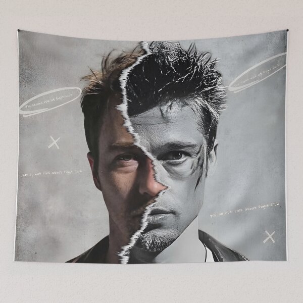Item preview, Split Face Vintage Gritty Portrait Collage designed and sold by HammesHarley.