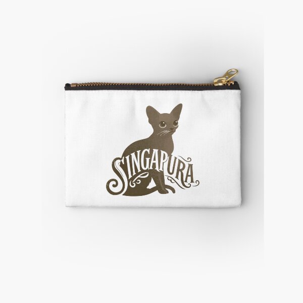 Item preview, Singapura Cat Word Art | Typography Cat Silhouette Design designed and sold by AyfuDesigns.