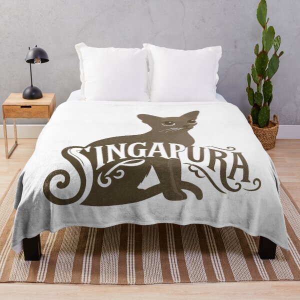 Item preview, Singapura Cat Word Art | Typography Cat Silhouette Design designed and sold by AyfuDesigns.