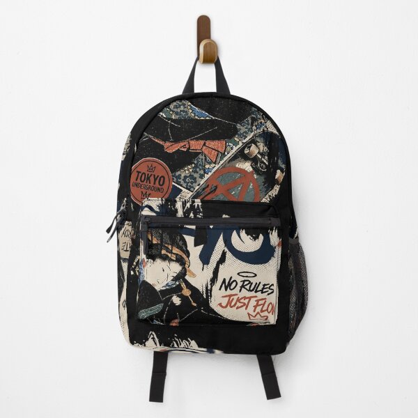 Item preview, Japanese ukiyo-e aesthetics with modern skate and underground youth culture designed and sold by RhymeArc.