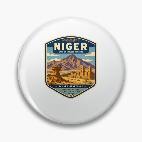Item preview, Niger Land Of Endless Horizons Sahara Heartland Natural Beauty Timeless Culture African Travel Souvenir designed and sold by Star3NowForMe.