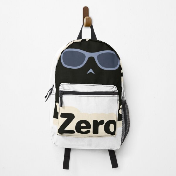 Item preview, Zero Given Today Black Cat Sticker With Sunglasses - Funny Attitude Typography Design designed and sold by KanDa-Shop.