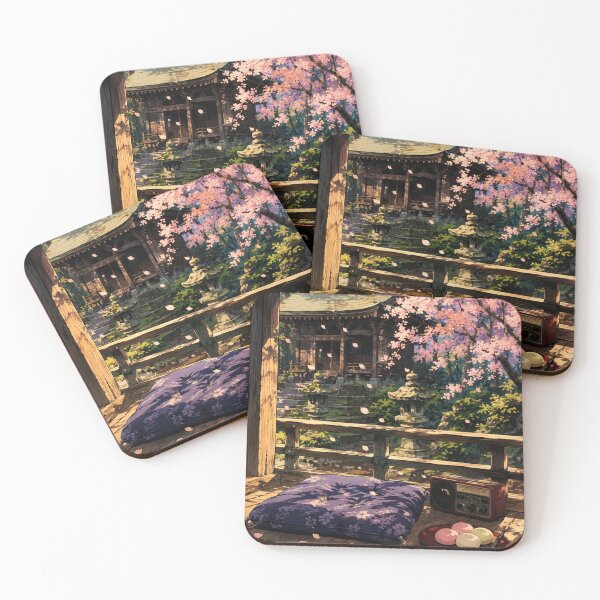 Item preview, Lofi Japan: Kyoto Tea Porch designed and sold by bapupa.