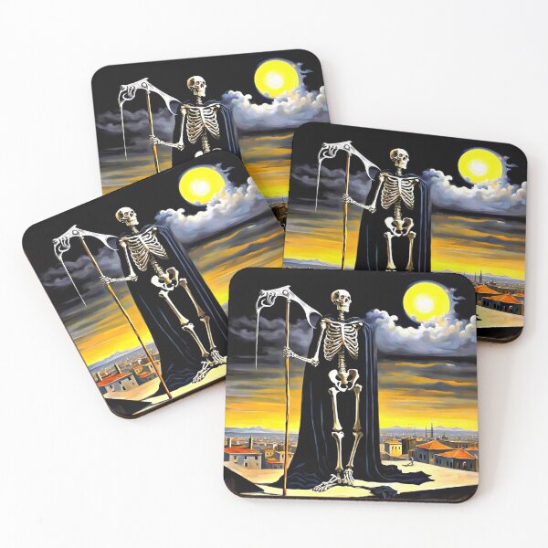 Item preview, Death patiently waits designed and sold by George Hutton Hunter.