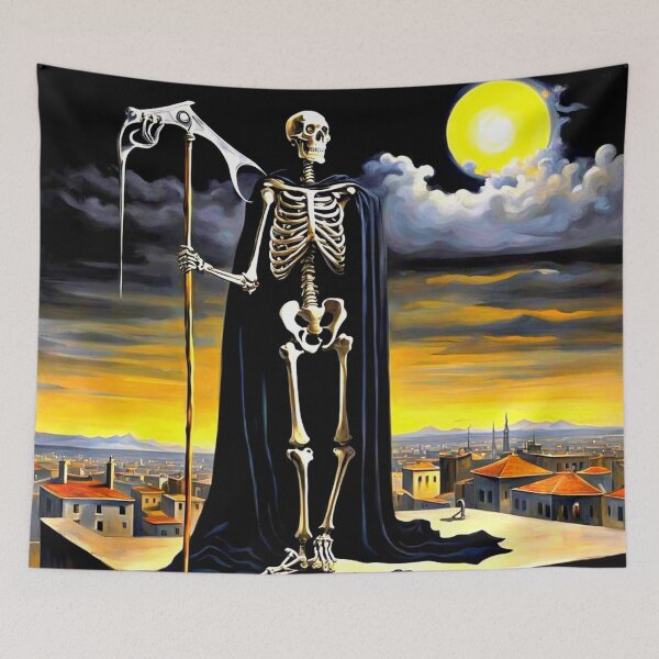 Item preview, Death patiently waits designed and sold by George Hutton Hunter.