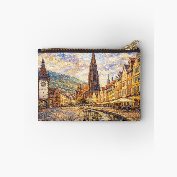 Item preview, A painting of Freiburg, Germany – A Beautiful place in Europe. designed and sold by GalleryKauffeld.