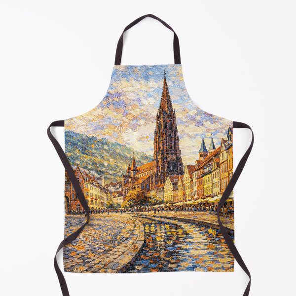 Item preview, A painting of Freiburg, Germany – A Beautiful place in Europe. designed and sold by GalleryKauffeld.