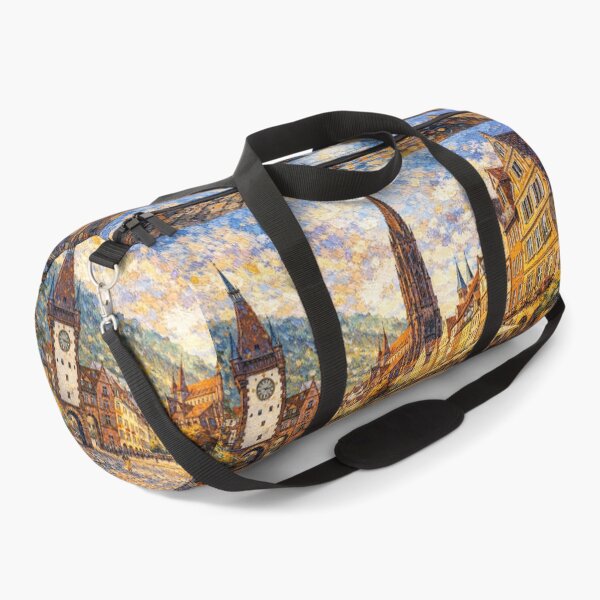 Item preview, A painting of Freiburg, Germany – A Beautiful place in Europe. designed and sold by GalleryKauffeld.