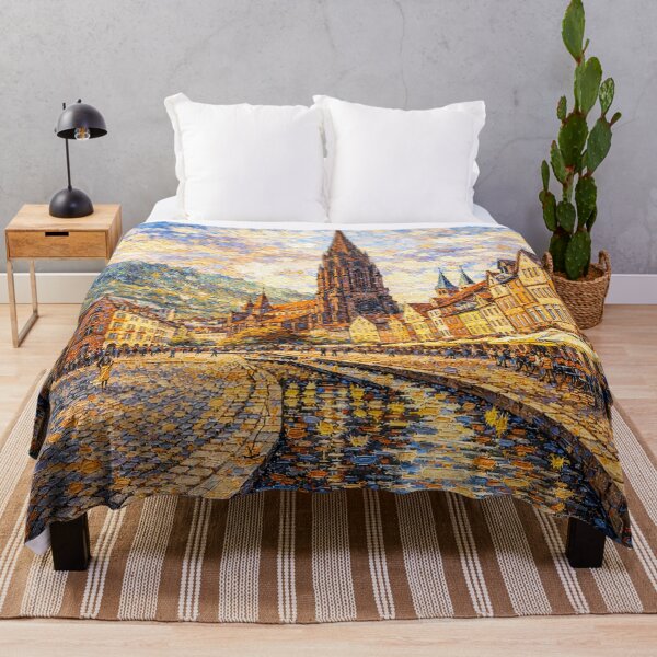 Item preview, A painting of Freiburg, Germany – A Beautiful place in Europe. designed and sold by GalleryKauffeld.