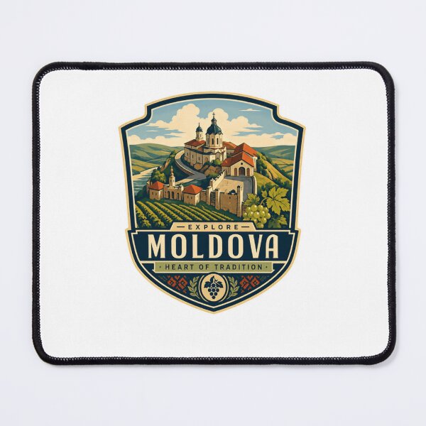 Item preview, Explore Moldova Heart Of Tradition Moldovan Traveler Heritage Patriotism designed and sold by Star3NowForMe.