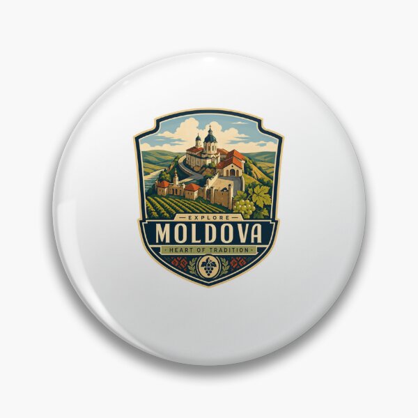 Item preview, Explore Moldova Heart Of Tradition Moldovan Traveler Heritage Patriotism designed and sold by Star3NowForMe.