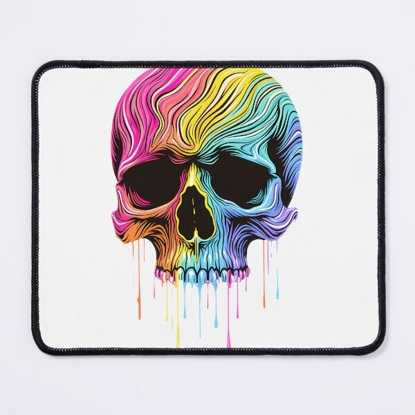 Item preview, Colorful Art Skull Print | T-Shirt, Phone Case, Sticker LIMITED EDITION designed and sold by D-media.